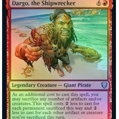 Magic the Gathering : Dargo, the Shipwrecker - CMR - UC MTG Red ...