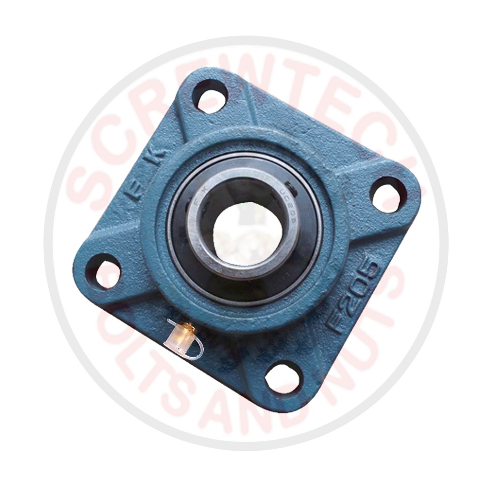 FK 4 Holes Flange Bearing UCF 205-16 (1") | Shopee Philippines