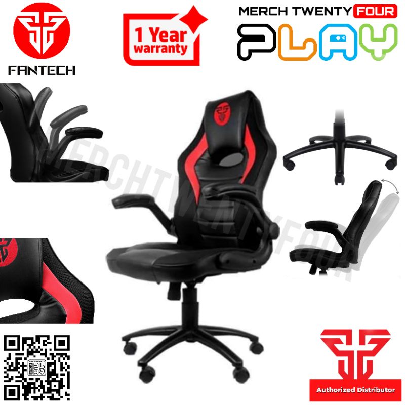 Fantech Gaming Chair Alpha GC189 GC189 Adjustable Arm Rest Shopee Philippines