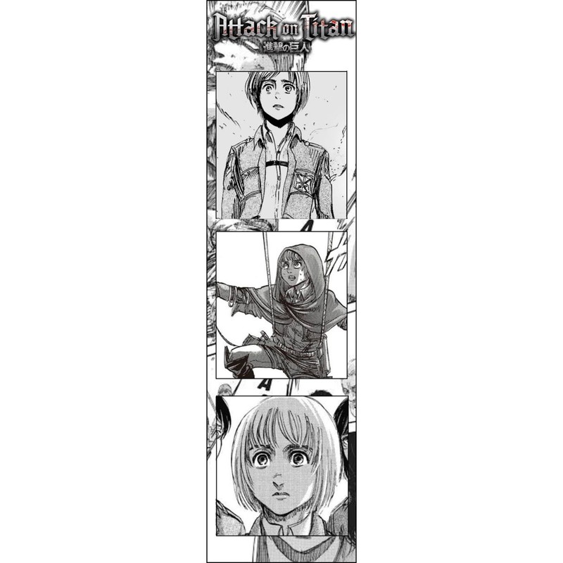 attack on titan manga panel bookmark shingeki no kyojin manga panel bookmark shopee philippines