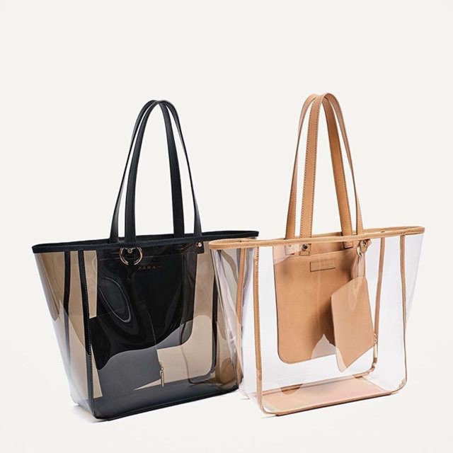 translucent tote bag