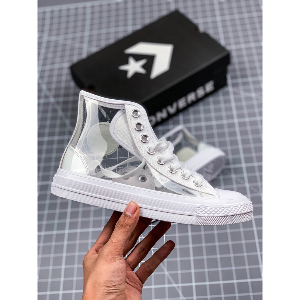 converse all star light clearmaterial hi