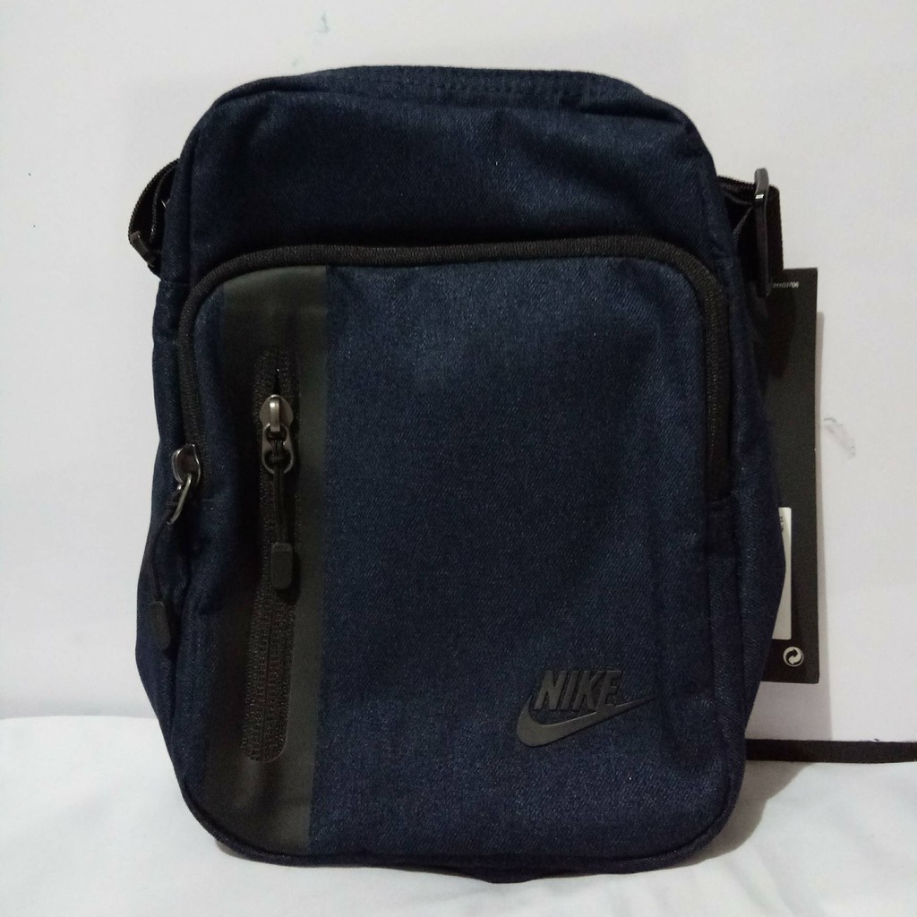 navy blue sling bag