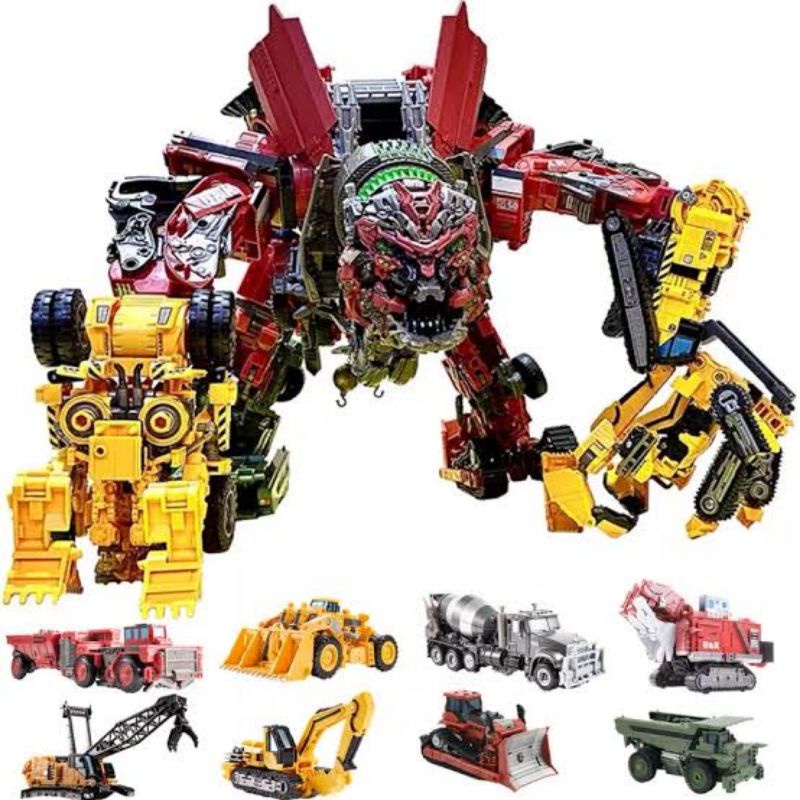 aoyi mech devastator complete set 8 in 1 | Shopee Philippines