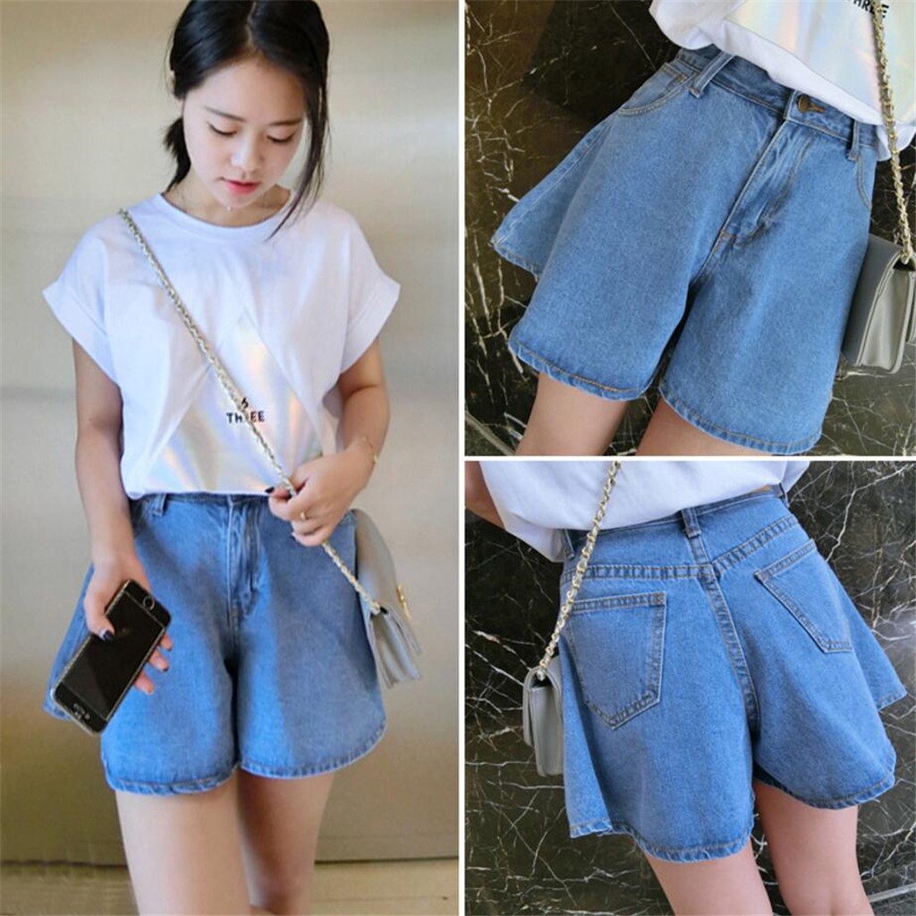 flared skirt short