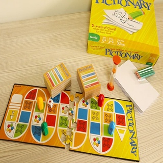 (BUY 1 TAKE 1) Pictionary Game You Draw Me Guess Toys Multiplayer
