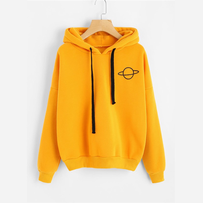 yellow hoodie women