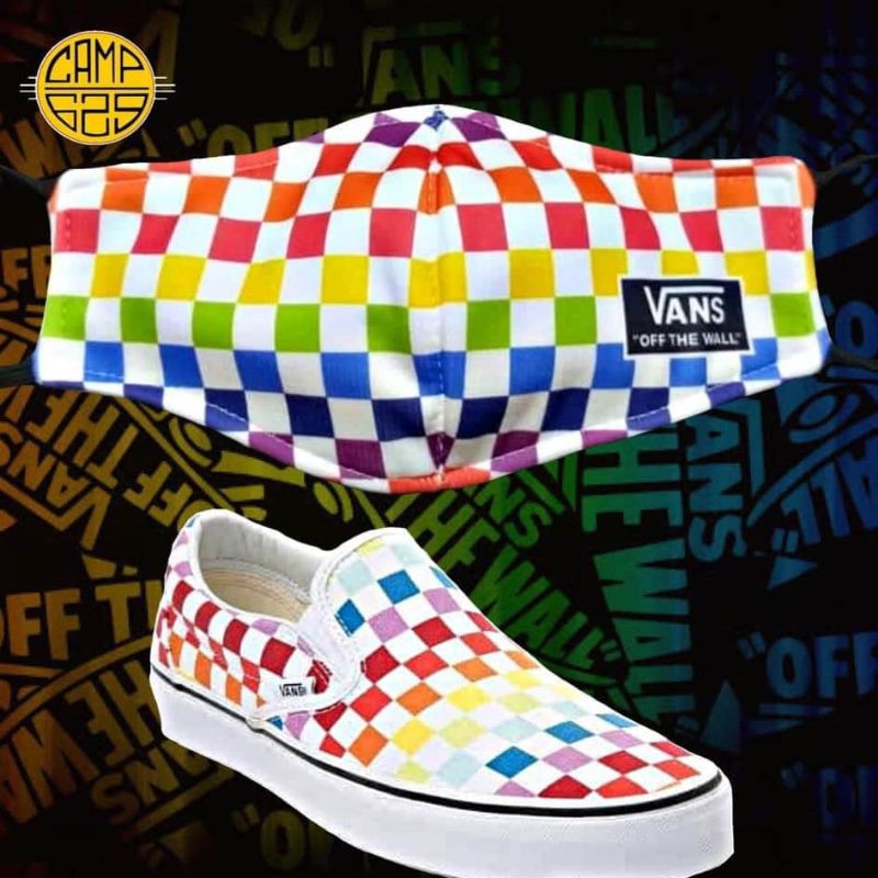 the rainbow vans