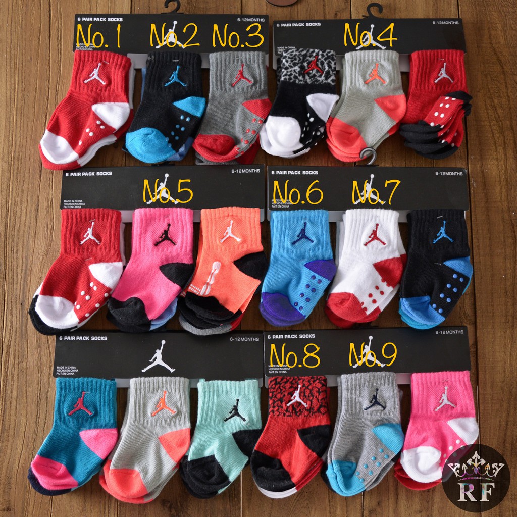 infant jordan socks