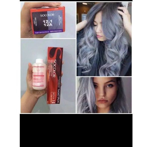 90gr Matrix Socolor 12 1 Super Light Cool Blonde Silver Shopee Philippines