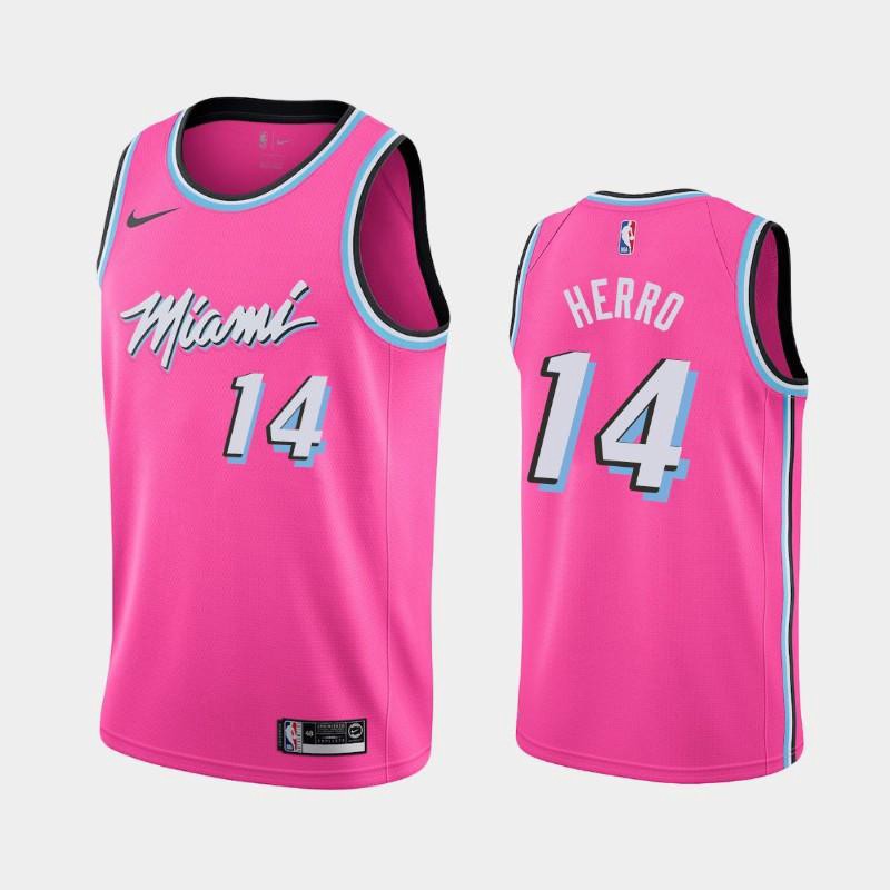miami heat jersey pink