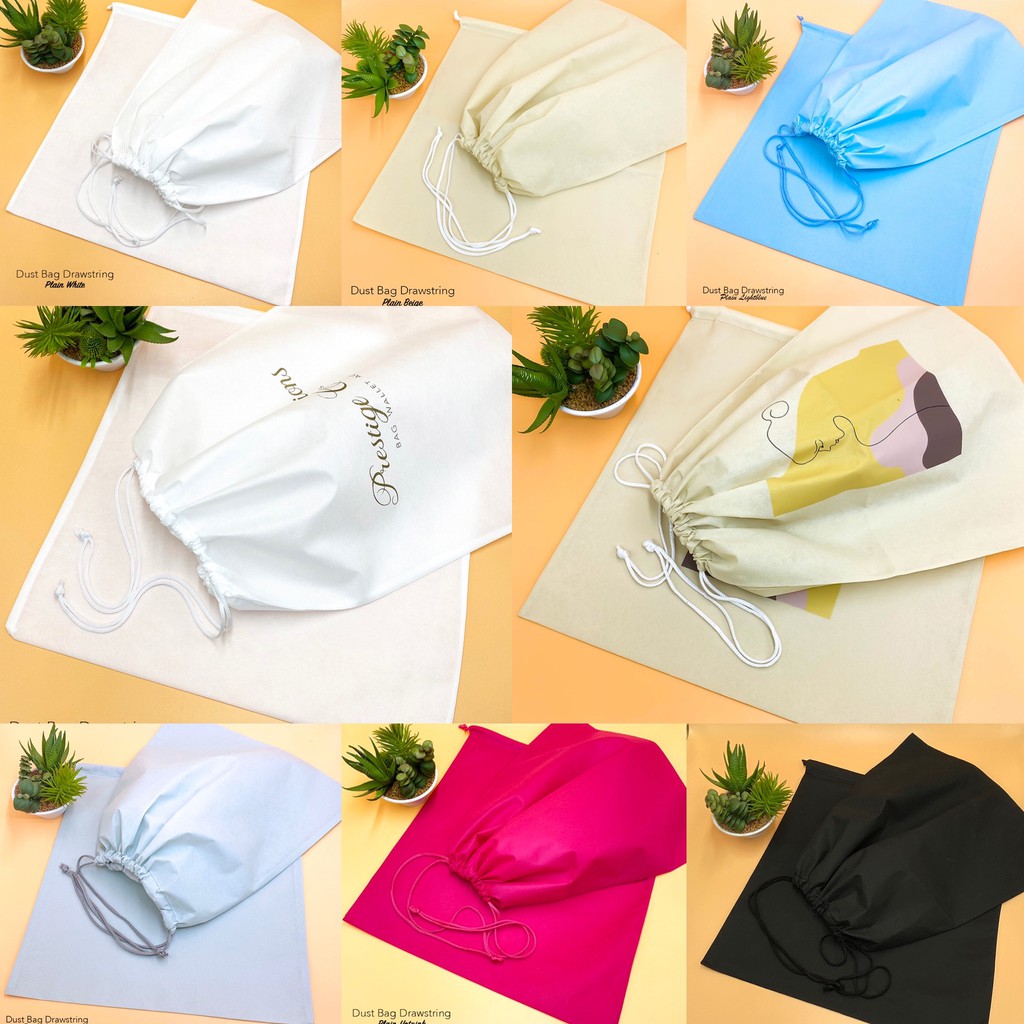 BODPH Dust Bag Drawstring Dust Cover Storage for Shoe Handbag Sling Bag Dustbag