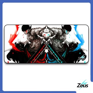 Zeus x One Piece ( X SiX ) Extended Mouse Mat / Mouse Pad For Gaming ( 80cm x 30cm ) Soft And Smooth