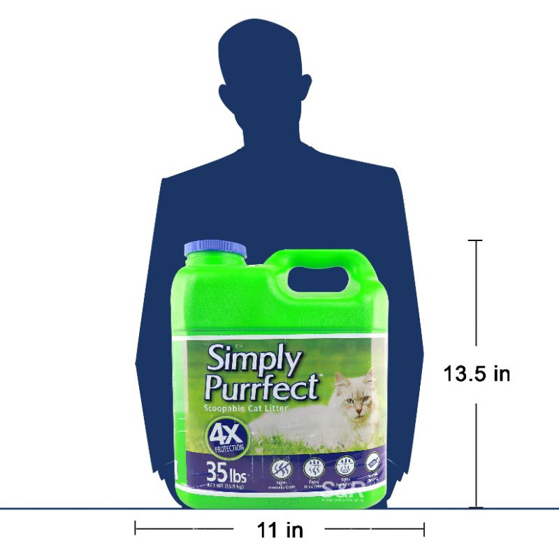 Simply Purrfect Scoopable Cat Litter 15.9KG #4