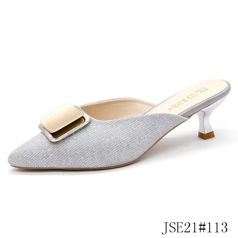 pointed toe slide sandals