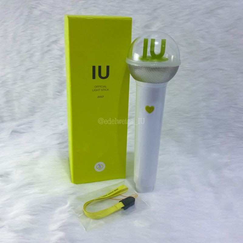 On Hand Iu Official Lightstick Version 1 White Shopee Philippines