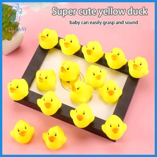 Rolbaby Duck Yellow Duck Baby Bath Toys with Sound