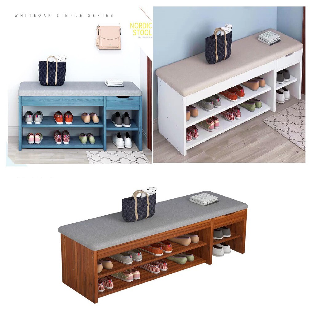 Modern Style 3 In 1 Sofa Shoe Cabinet Shopee Philippines