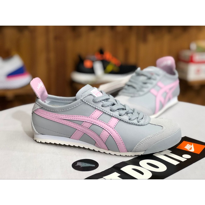 onitsuka tiger grey pink