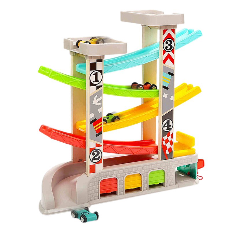 car ramp toy wooden