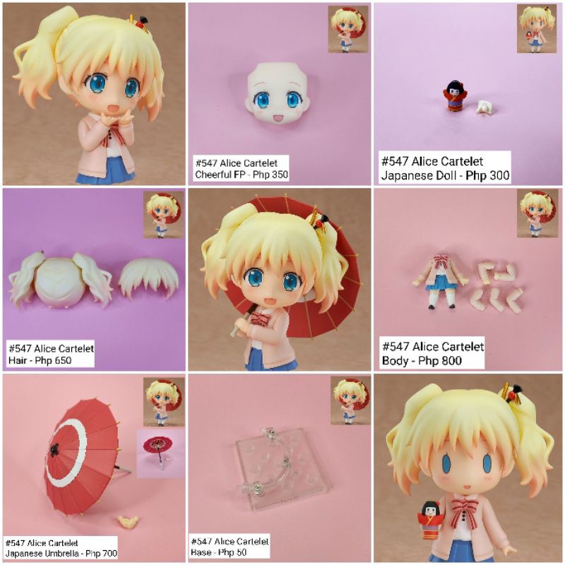 547 Nendoroid Split Alice Cartelet Shopee Philippines