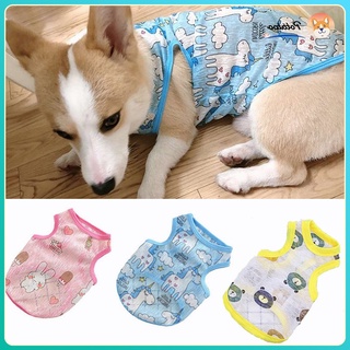 Dog clothes Lovely Cat Dog Clothes Summer Pet Vest Comfortable Breathable French Bulldog Clothes #1