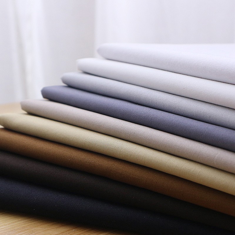 Special Offer Cotton Fabric Pure Color Fabric Pure Cotton Plain White Cloth Black Red Cloth Garment Shopee Philippines