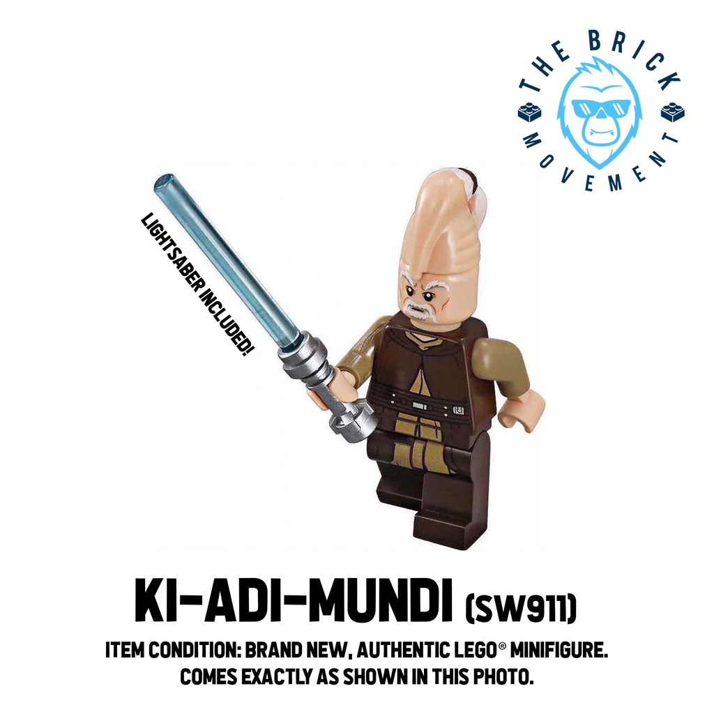 Rare & Authentic! LEGO Ki-Adi-Mundi 7959 Jedi Star Wars Minifigure 