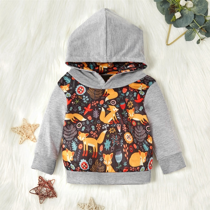 boys animal hoodie