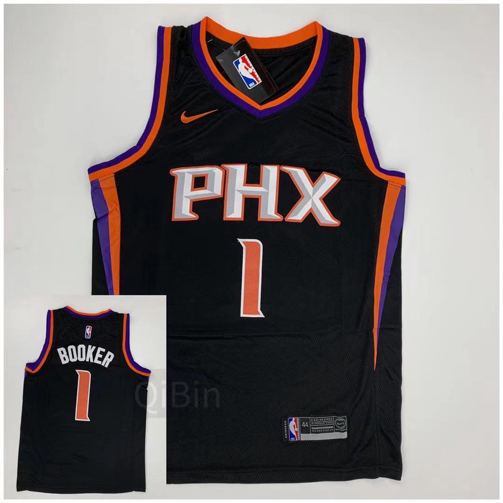 Nba Phoenix Suns Devin Booker #1 Statement Jersey Top Men 