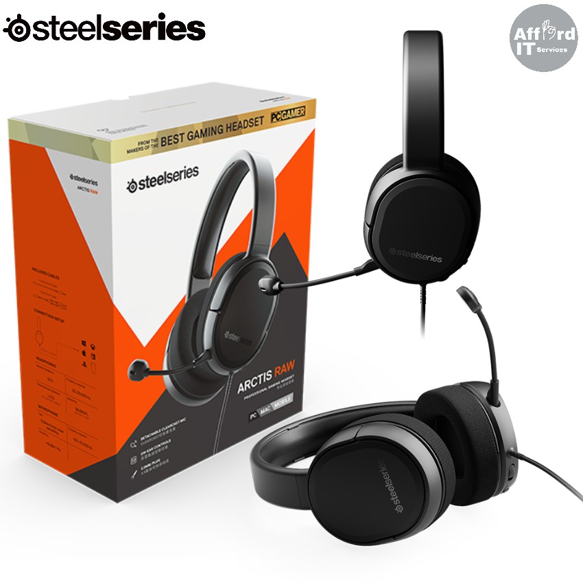 wireless gaming headset with wired option