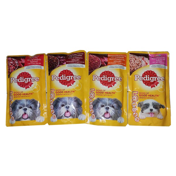 Pedigree Pouch Wet Dog Food 130g Shopee Philippines