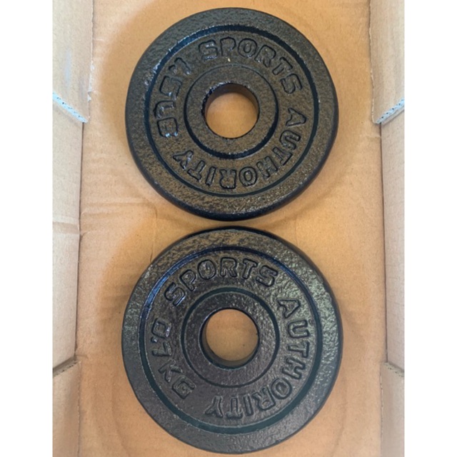 0.7 Kg or 1.5 pound lbs dumbbell barbell plates/ weights Shopee