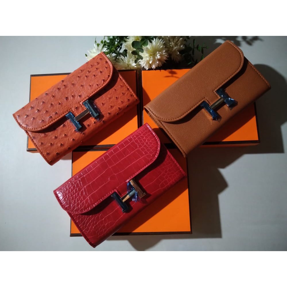 HERMES INSPIRED BI-FOLD WALLET | Shopee Philippines