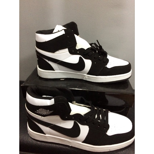 N I K E JORDAN HIGH CUT BLACK | Shopee Philippines