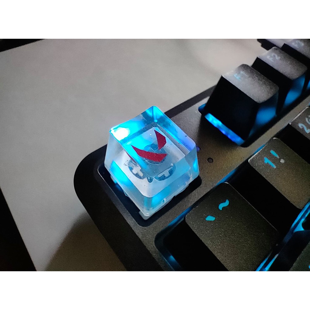 Custom Valorant Themed Resin Keycaps Mechanical Keybo vrogue.co