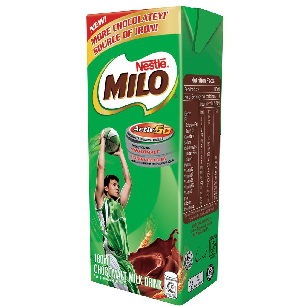 NESTLÉ MILO RTD Flavoured Milk 180ml | Shopee Philippines