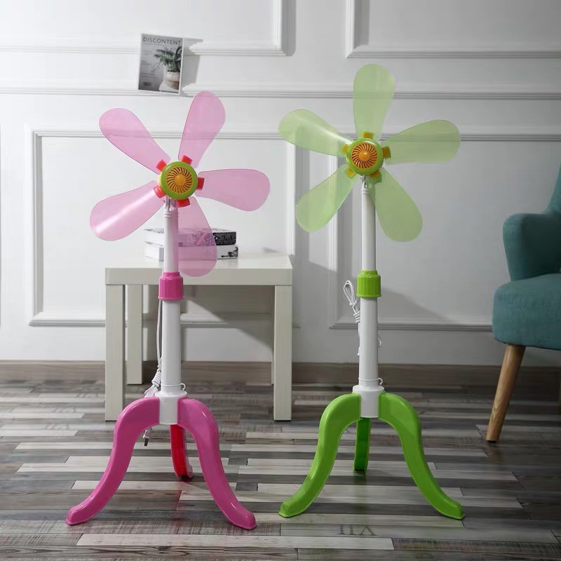 New 5 Five Blades Stand Fan Small Electric Fan Floor Fan Fans Cod