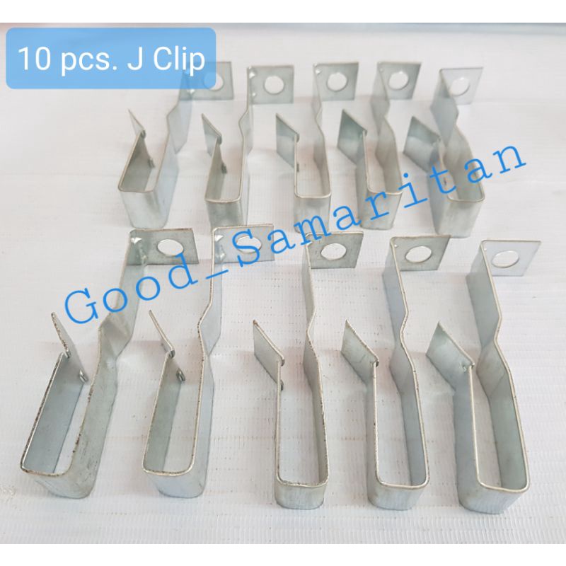 J Clip (10 pieces) Ceiling Hanger Bracket Brace Shopee Philippines