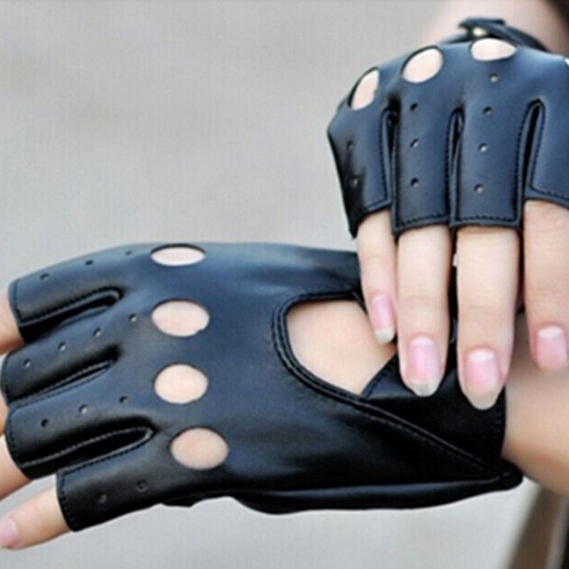 leather finger gloves