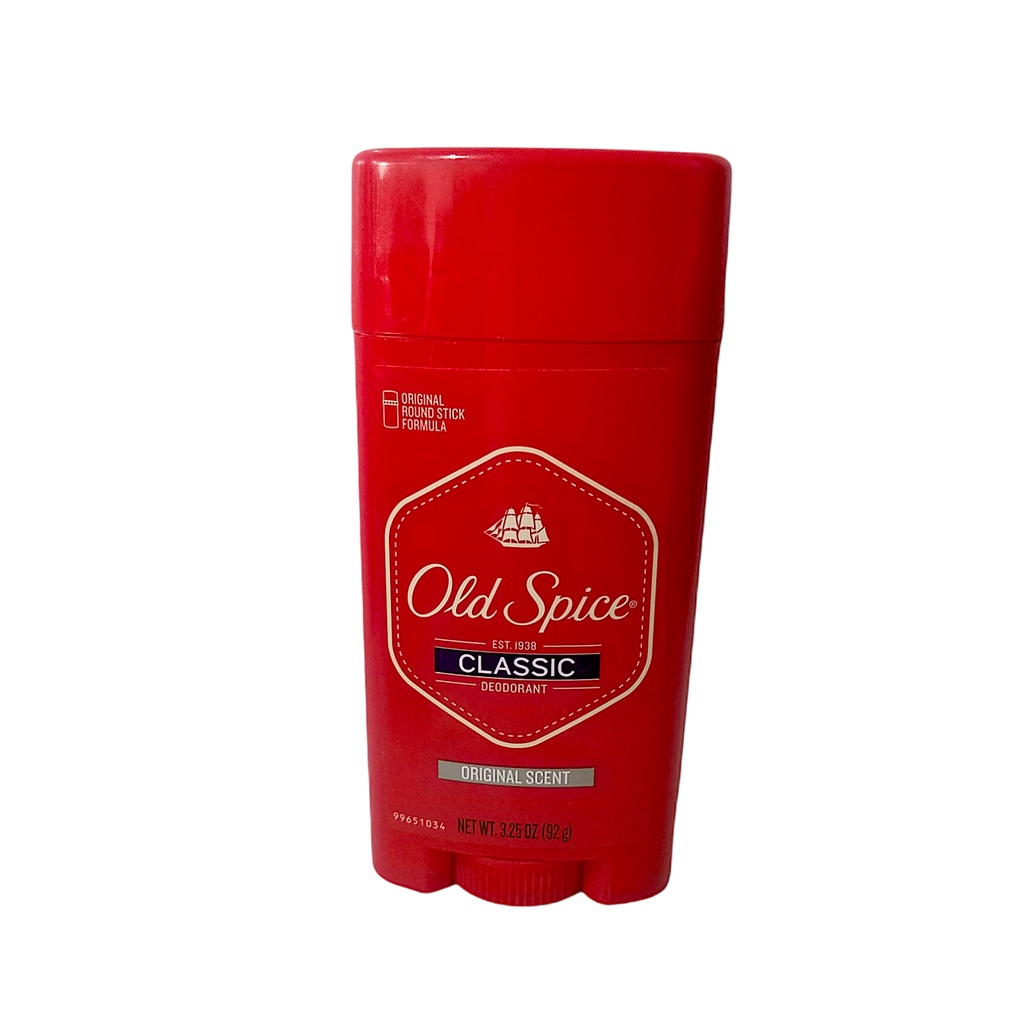 Old Spice Classic Deodorant Original Scent 92g (From USA) Shopee