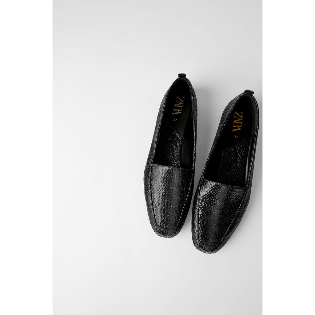 zara flat shoes