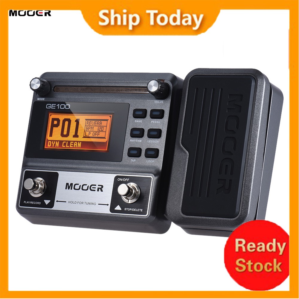 Muslady Mooer Ge100/Mu100 Guitar Multi Effects Processor Effect Pedal ...