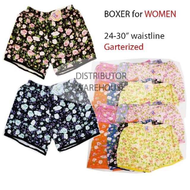 cotton boxer shorts for ladies