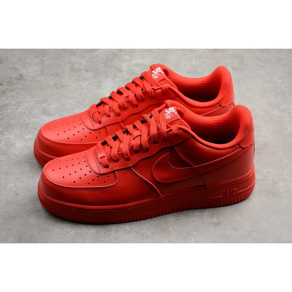 all red air force 1