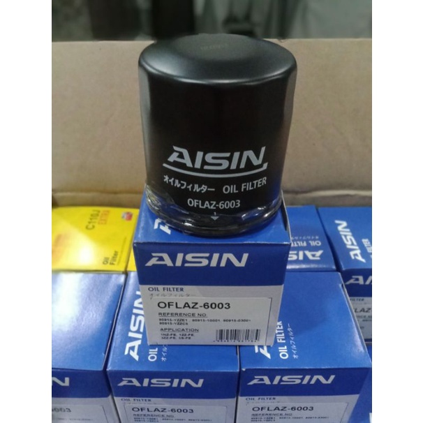 Aisin Oil Filter Toyota Corolla OFLAZ6003, 4AF, RAV4, ALTIS, VIOS ALL