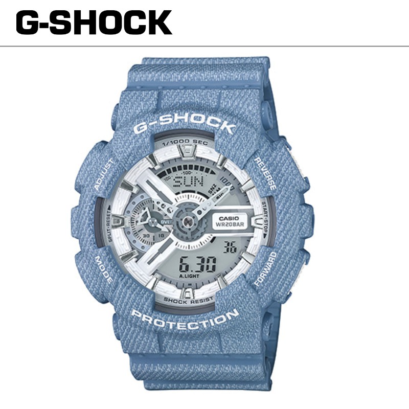 g shock denim watch