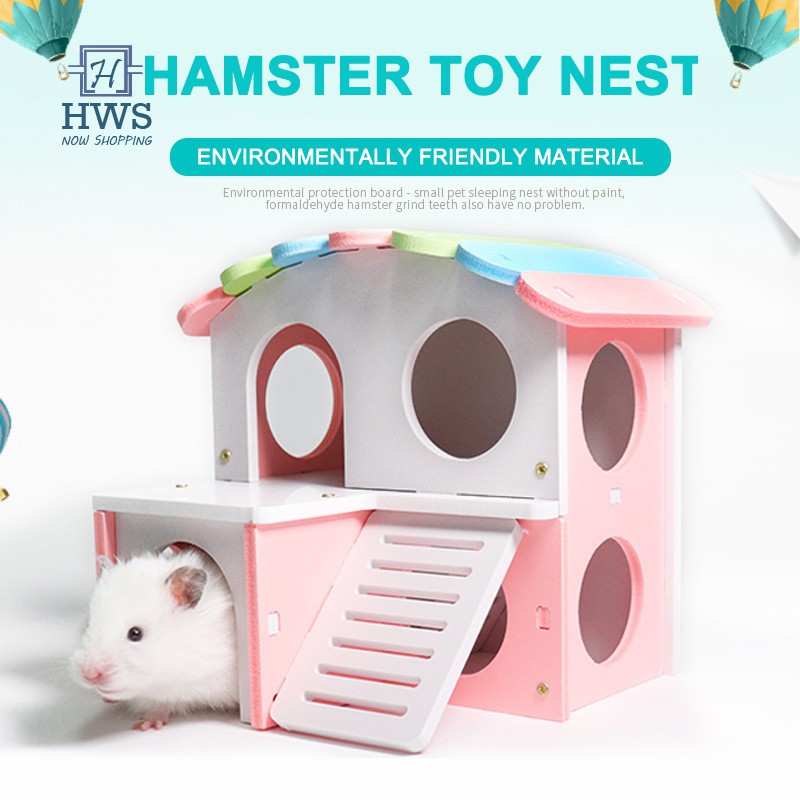 hamster in a house toy