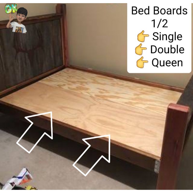 1 2 Plywood Bed Frame Boards Ee, How To Cut Plywood For Queen Bed