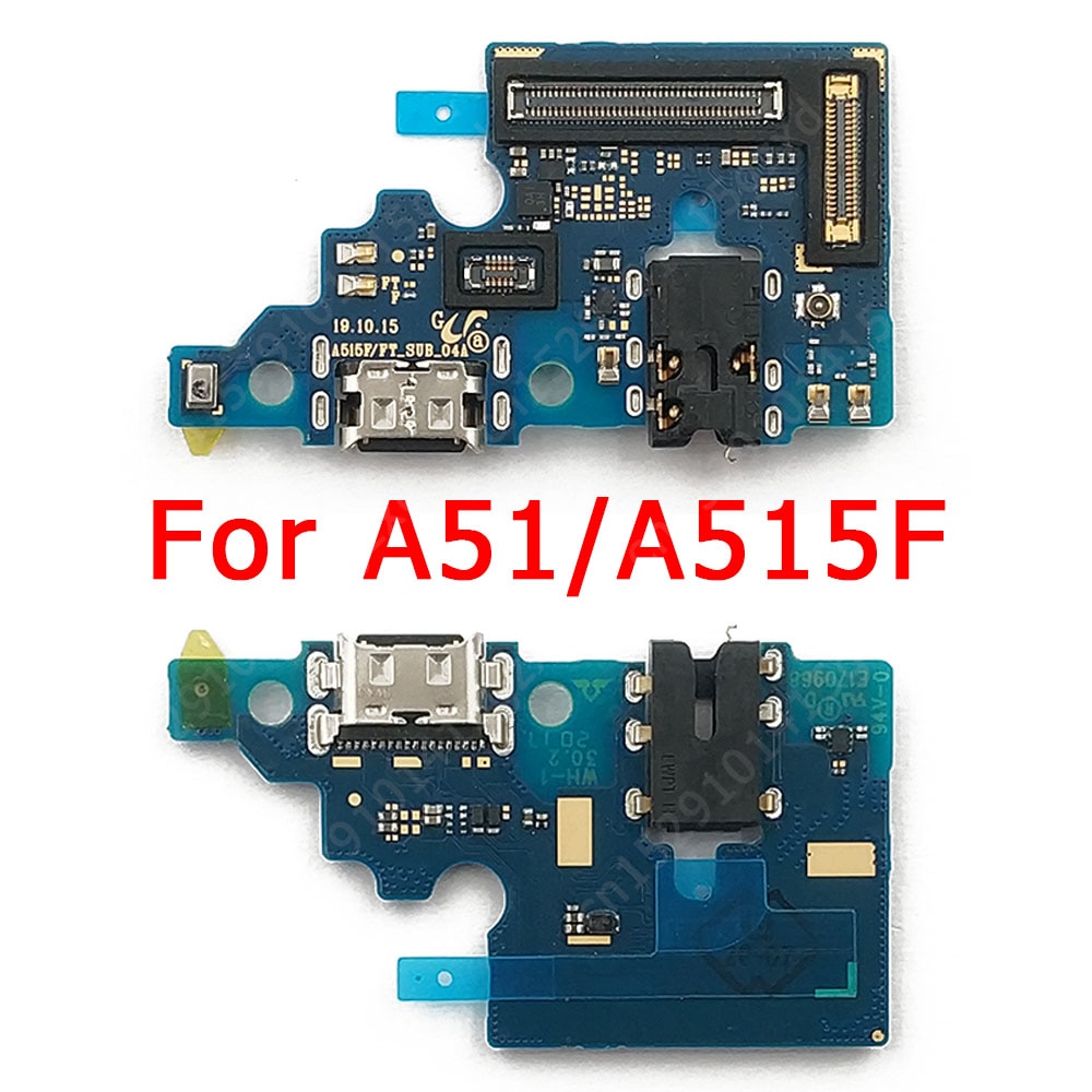 Original Samsung Galaxy A51 A515f Usb Charge Board Charging Port Pcb Dock Connector Flex Cable